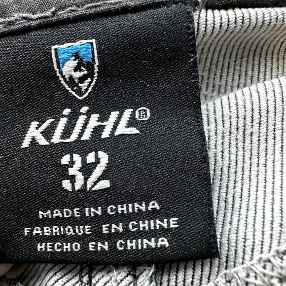 Kuhl Shift Amphibia Chino Shorts Quick Dry Golf Casual Outdoor Pirate Blue 32 - Picture 3 of 6